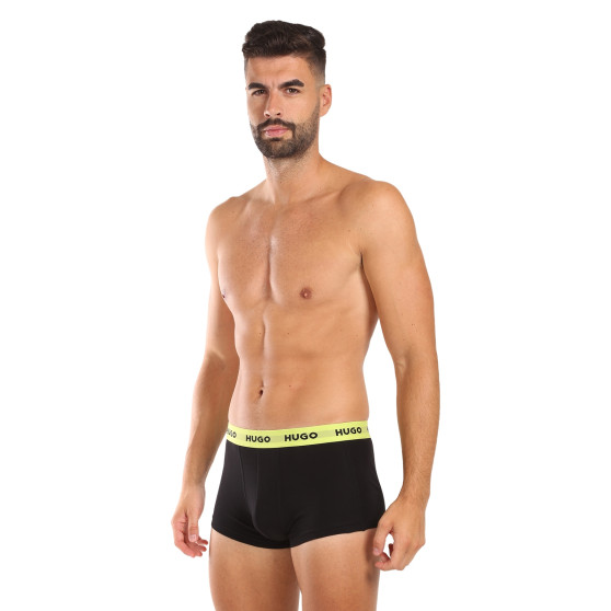 3PACK Herren Klassische Boxershorts HUGO mehrfarbig (50517878 964)