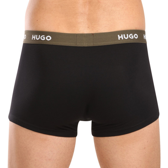 3PACK Herren Klassische Boxershorts HUGO mehrfarbig (50517878 964)