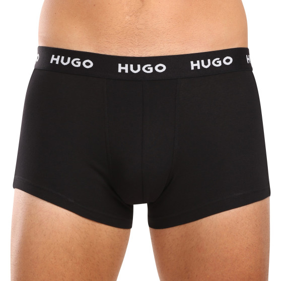 3PACK Herren Klassische Boxershorts HUGO mehrfarbig (50517878 964)