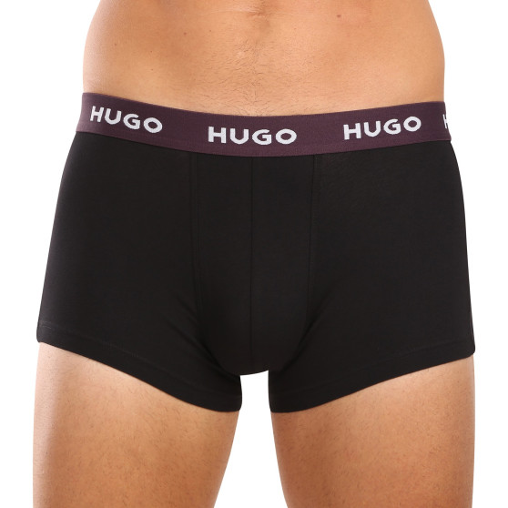 3PACK Herren Klassische Boxershorts HUGO mehrfarbig (50517878 964)