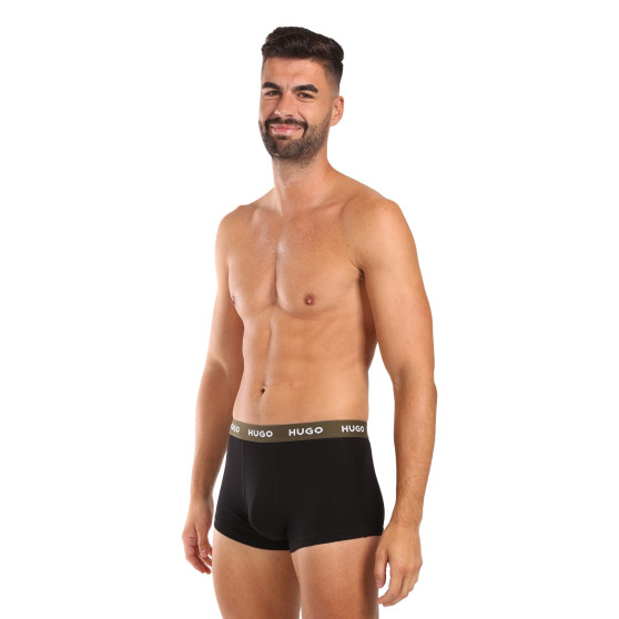 3PACK Herren Klassische Boxershorts HUGO mehrfarbig (50517878 964)