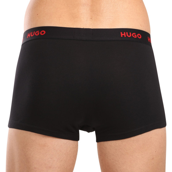 3PACK Herren Klassische Boxershorts HUGO mehrfarbig (50517894 974)