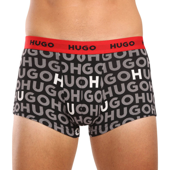 3PACK Herren Klassische Boxershorts HUGO mehrfarbig (50517894 974)