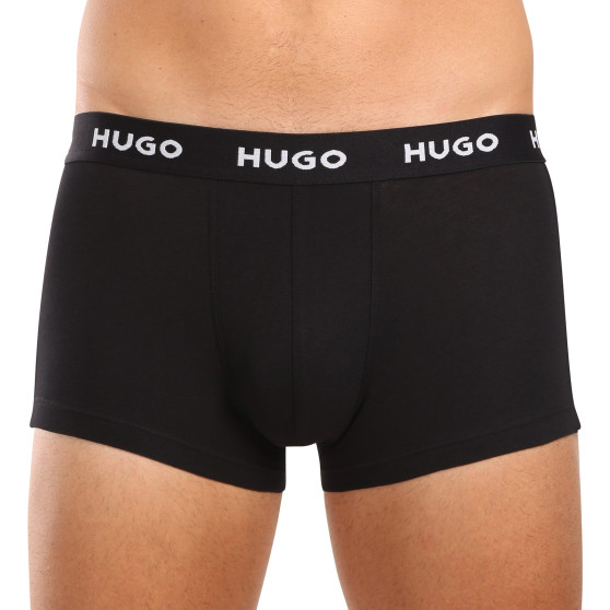 3PACK Herren Klassische Boxershorts HUGO mehrfarbig (50517894 974)