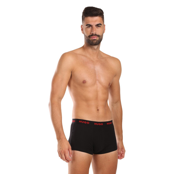 3PACK Herren Klassische Boxershorts HUGO mehrfarbig (50517894 974)