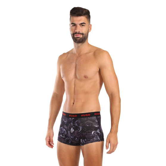 3PACK Herren Klassische Boxershorts HUGO mehrfarbig (50517894 982)