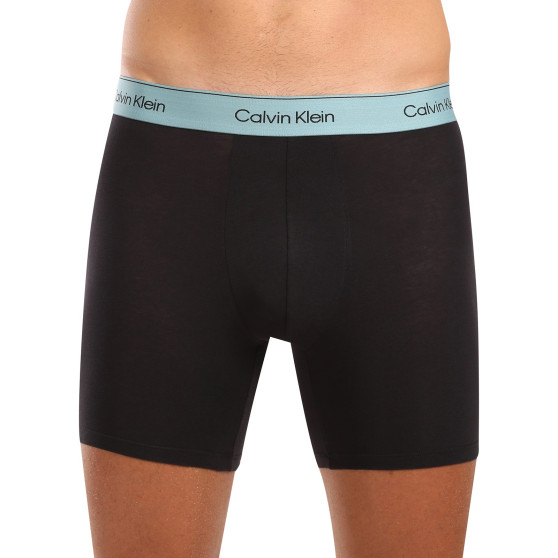 3PACK Herren Klassische Boxershorts Calvin Klein schwarz (NB3964A-U2Y)