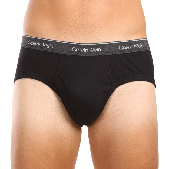 3PACK Herren Slips Calvin Klein schwarz (NB3998A-PRU)