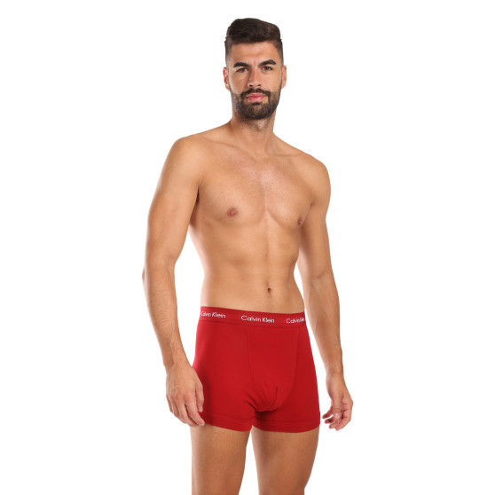 3PACK Herren Klassische Boxershorts Calvin Klein mehrfarbig (NB3056A-QYP)