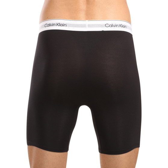 3PACK Herren Klassische Boxershorts Calvin Klein schwarz (NB3955A-UB1)