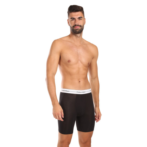 3PACK Herren Klassische Boxershorts Calvin Klein schwarz (NB3955A-UB1)