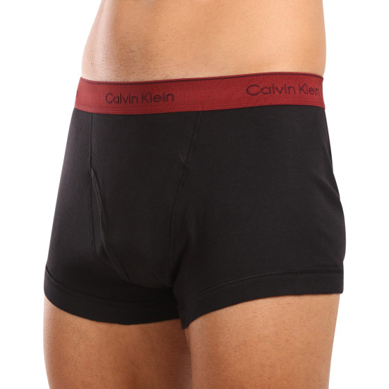 3PACK Herren Klassische Boxershorts Calvin Klein schwarz (NB4002A-PRU)