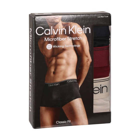 3PACK Herren Klassische Boxershorts Calvin Klein mehrfarbig (NB2569A-Q11)