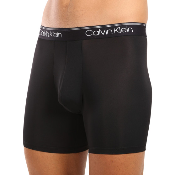 3PACK Herren Klassische Boxershorts Calvin Klein schwarz (NB2570A-Q84)