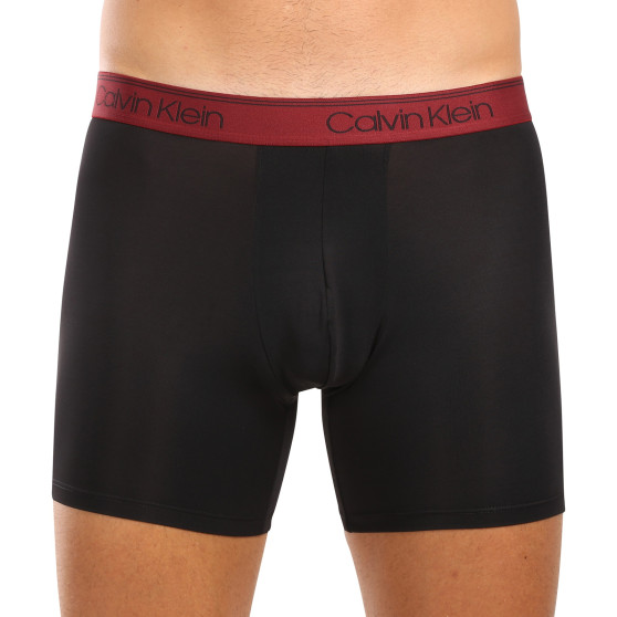 3PACK Herren Klassische Boxershorts Calvin Klein schwarz (NB2570A-Q84)