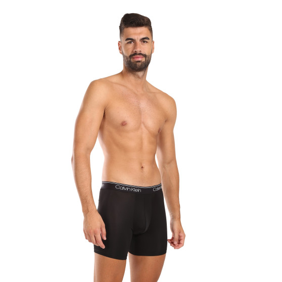 3PACK Herren Klassische Boxershorts Calvin Klein schwarz (NB2570A-Q84)