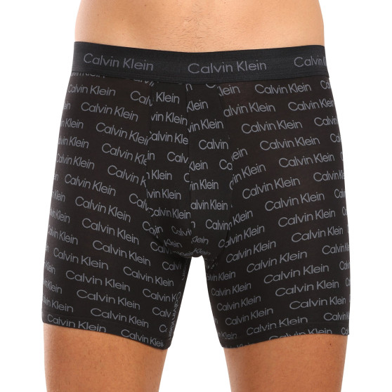 3PACK Herren Klassische Boxershorts Calvin Klein mehrfarbig (NB3057A-QYP)