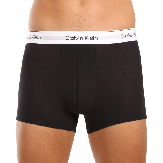 3PACK Herren Klassische Boxershorts Calvin Klein schwarz (U2664G-001)