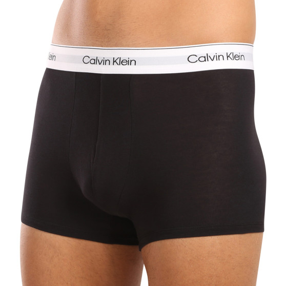 3PACK Herren Klassische Boxershorts Calvin Klein schwarz (U2664G-001)