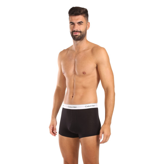 3PACK Herren Klassische Boxershorts Calvin Klein schwarz (U2664G-001)