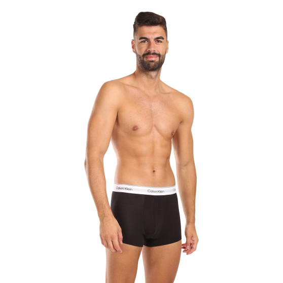 3PACK Herren Klassische Boxershorts Calvin Klein schwarz (U2664G-001)