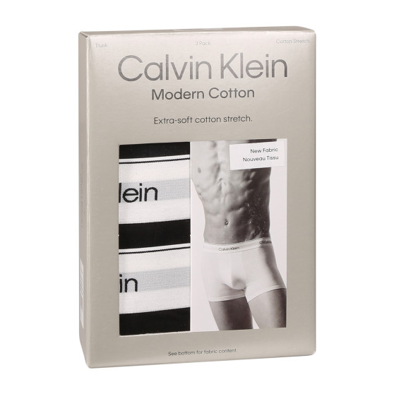 3PACK Herren Klassische Boxershorts Calvin Klein schwarz (NB3963A-UB1)