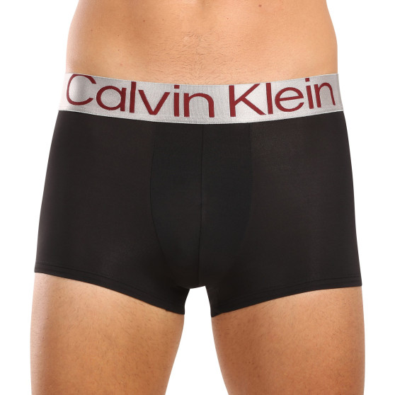 3PACK Herren Klassische Boxershorts Calvin Klein schwarz (U2664G-001)