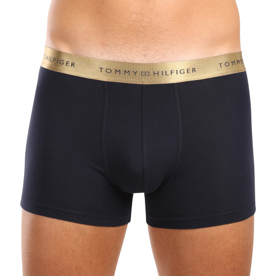 3PACK Herren Klassische Boxershorts Tommy Hilfiger dunkelblau (UM0UM02765 0UB)