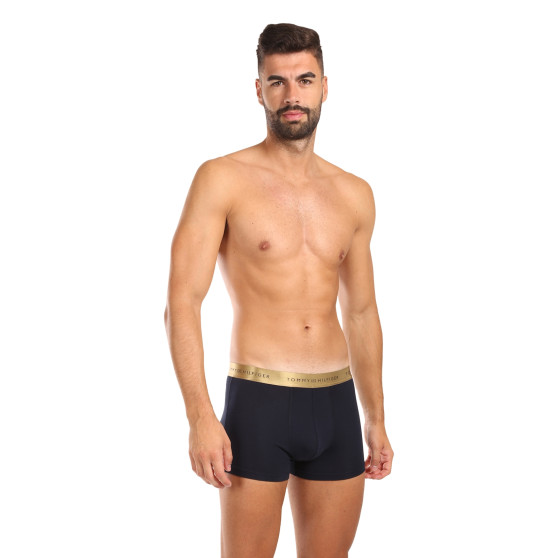 3PACK Herren Klassische Boxershorts Tommy Hilfiger dunkelblau (UM0UM02765 0UB)