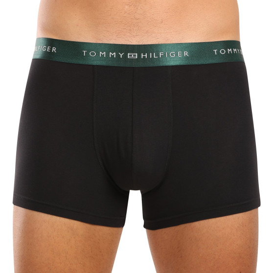 3PACK Herren Klassische Boxershorts Tommy Hilfiger schwarz (UM0UM03107 0WF)