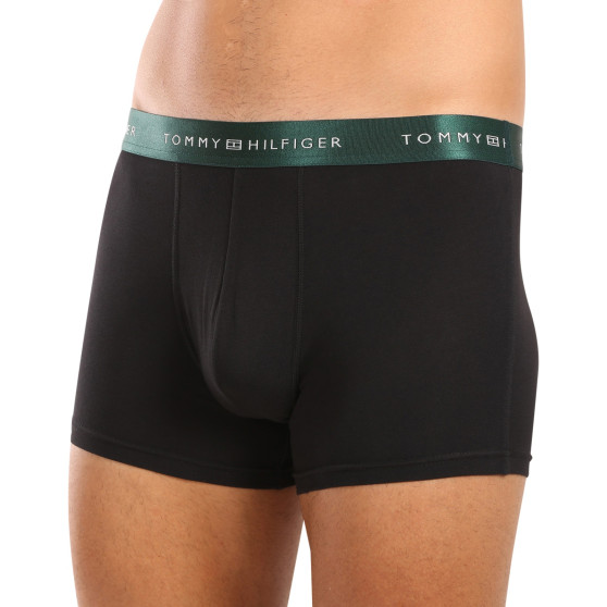 3PACK Herren Klassische Boxershorts Tommy Hilfiger schwarz (UM0UM03107 0WF)