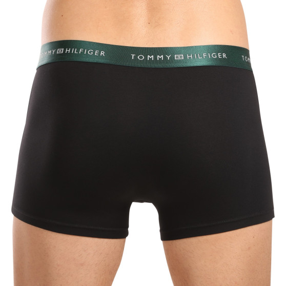 3PACK Herren Klassische Boxershorts Tommy Hilfiger schwarz (UM0UM03107 0WF)