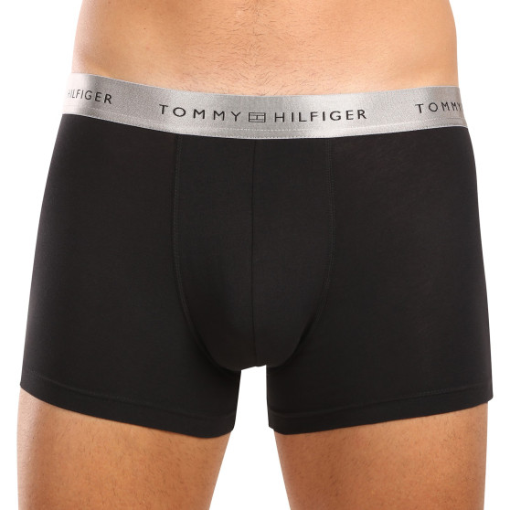 3PACK Herren Klassische Boxershorts Tommy Hilfiger schwarz (UM0UM03107 0WF)