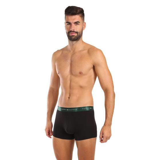 3PACK Herren Klassische Boxershorts Tommy Hilfiger schwarz (UM0UM03107 0WF)