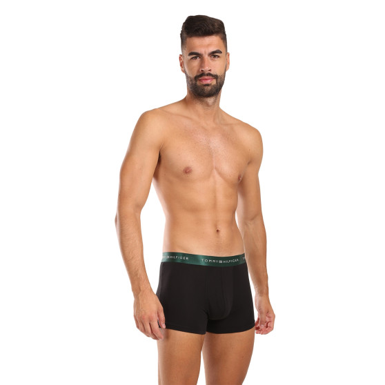 3PACK Herren Klassische Boxershorts Tommy Hilfiger schwarz (UM0UM03107 0WF)