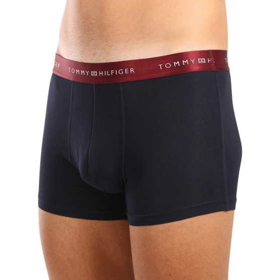 3PACK Herren Klassische Boxershorts Tommy Hilfiger schwarz (UM0UM03411 0WP)