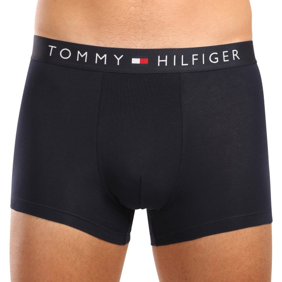 3PACK Herren Klassische Boxershorts Tommy Hilfiger dunkelblau (UM0UM02765 0UB)