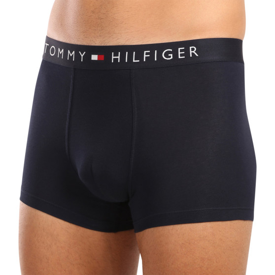 3PACK Herren Klassische Boxershorts Tommy Hilfiger dunkelblau (UM0UM02765 0UB)