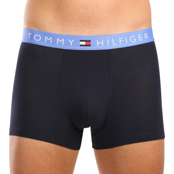 3PACK Herren Klassische Boxershorts Tommy Hilfiger dunkelblau (UM0UM02765 0UB)