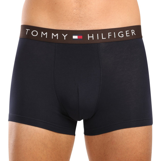 3PACK Herren Klassische Boxershorts Tommy Hilfiger dunkelblau (UM0UM02765 0UB)