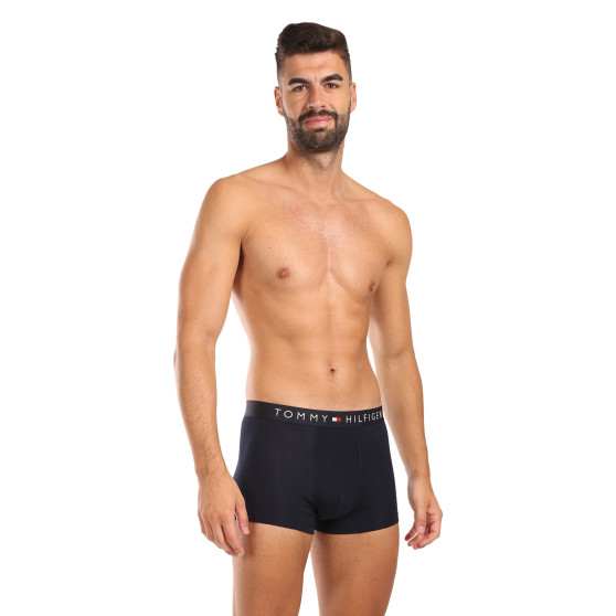 3PACK Herren Klassische Boxershorts Tommy Hilfiger dunkelblau (UM0UM02765 0UB)