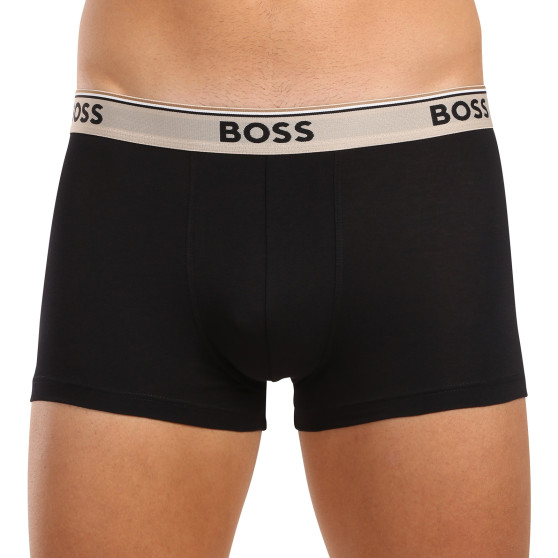 3PACK Herren Klassische Boxershorts BOSS schwarz (50517827 968)