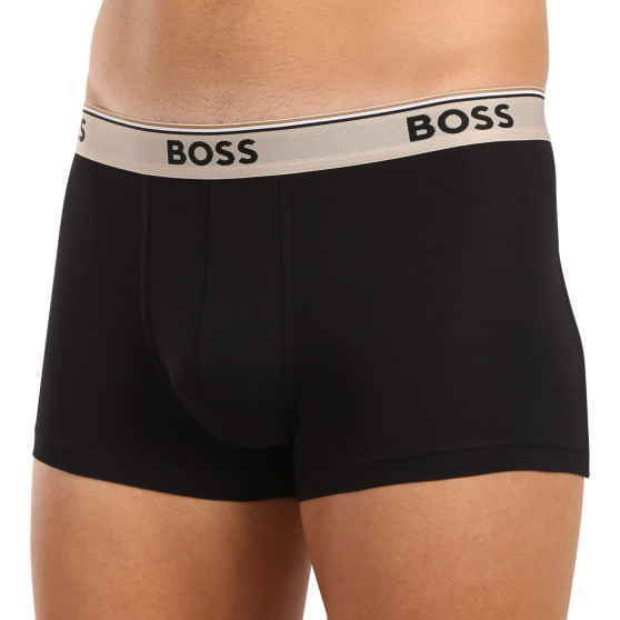 3PACK Herren Klassische Boxershorts BOSS schwarz (50517827 968)