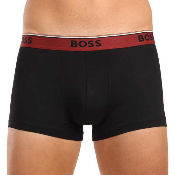 3PACK Herren Klassische Boxershorts BOSS schwarz (50517827 968)