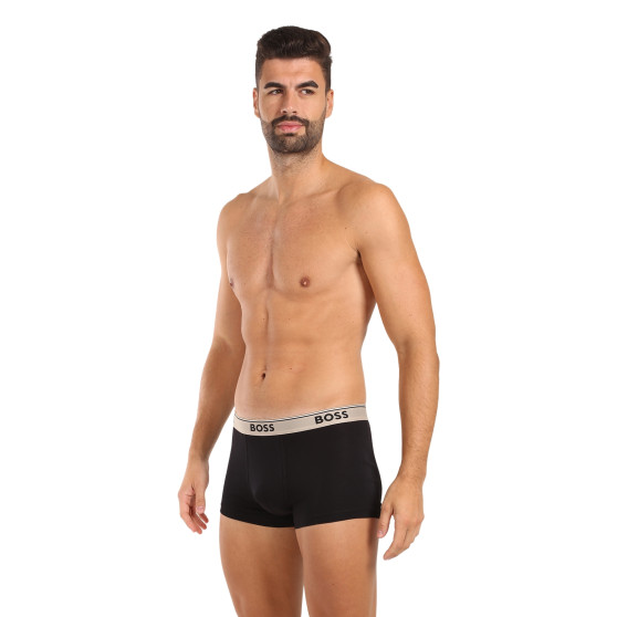 3PACK Herren Klassische Boxershorts BOSS schwarz (50517827 968)