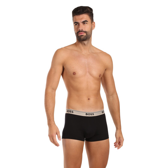 3PACK Herren Klassische Boxershorts BOSS schwarz (50517827 968)