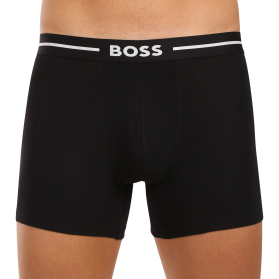 3PACK Herren Klassische Boxershorts BOSS schwarz (50517834 981)