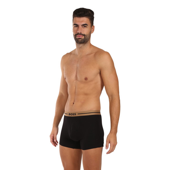 3PACK Herren Klassische Boxershorts BOSS schwarz (50517834 981)