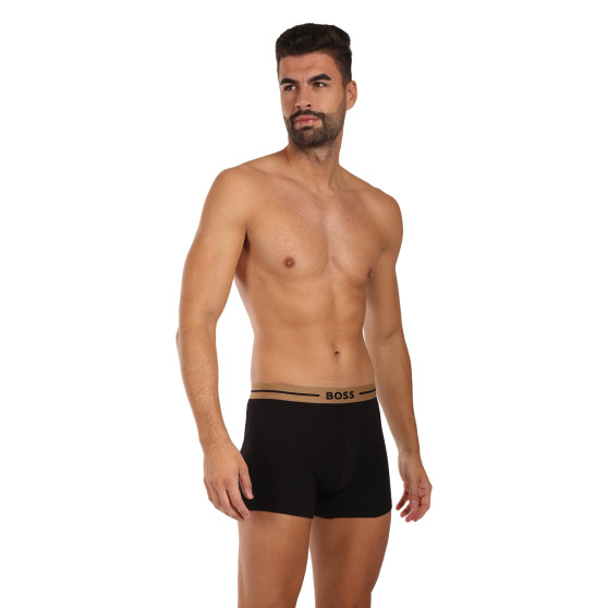 3PACK Herren Klassische Boxershorts BOSS schwarz (50517834 981)