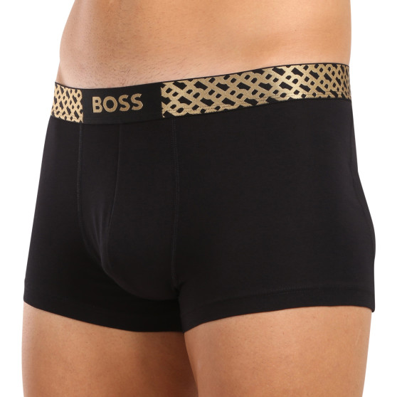 3PACK Herren Klassische Boxershorts BOSS schwarz (50524525 984)